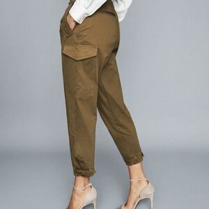 Reiss Brown Bleeker Cargo Pants Size 6